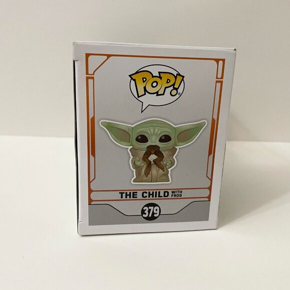 Funko Pop Star Wars Mandalorian The Child with Frog Bobble Head 379 - Picture 8 of 16